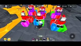 играем skibidi tower defence с моим кроликам титаном сделали рекорд в бесконечном