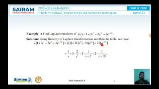 Lecture Video_18MAT31_Module 1_Laplace Transforms_Venkatesh.P