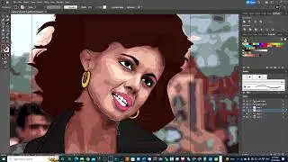 Olivia Newton John | Adobe Illustrator Vector Art