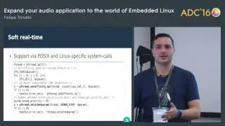 Audio applications on Embedded Linux, Felipe Tonello