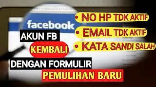 CARA MENGEMBALIKAN AKUN FACEBOOK YANG DI BAJAK || TEKHNIK PELAPORAN