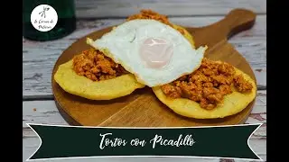 Corn Bread with Chorizo Minced Meat | Traditional Asturian recipe