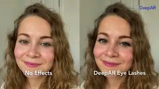 Virtual Eyelashes Try-On - DeepAR Eye Makeup