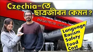 🎓 Life of Indian (Bengali বাঙালি) PhD Student in Europe | Study in Czechia | Culture Cost Food 🇨🇿