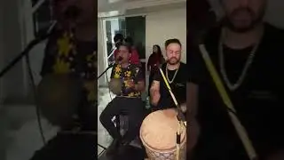 alabe Ricardo de aganju tocando kimbanda brasil