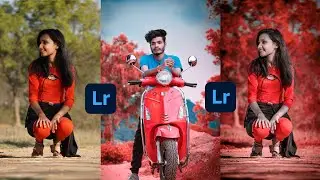 Lightroom editing || Lightroom red tone preset|| Lightroom preset||