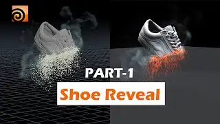 Houdini Tutorial | Shoe Reveal Effect in Houdini - Part 1