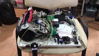 Начало ремонта вакуумного насоса TBK-808