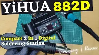 YIHUA 882D Soldering Station Digital   Unboxing | Tutorial ( Filipino/Tagalog )