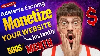 Monetize Your Website Instantly  | google AdSense approval | Adsterra Ads Approval 2024