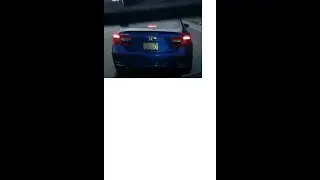 Blue Honda Washington plate # CJS0641 rushes in front of 8500lb delivery van and slams on brakes
