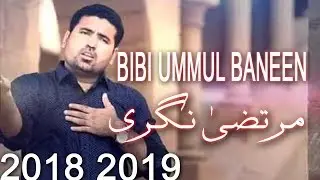 BIBI UMMUL BANEEN | Murtaza Nagri | New Noha 2018 2019 | Muharram 1440 |