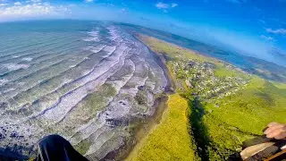 Port Waikato paragliding