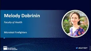 Three Minute Thesis (3MT) 2022 Winner/People's choice winner, Melody Dobrinin, QUT Faculty of Health
