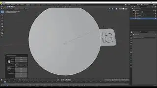 Брелок.  Работа с текстом в blender