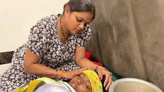बेबो बिटिया की तबियत हुई ख़राब 😭 #family #familyvlog #avanishkumarverma