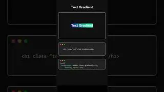 text gradient css #reqima 😎