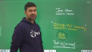 DSSSB PGT Chemistry Question Paper Solution Part-06 | DSSSB PGT 2024 Preparation dsssb pgt 2018