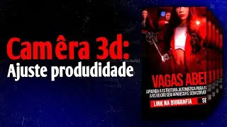 AJUSTE PROFUNDIDADE NA CÂMERA 3D ( AFTER EFFECTS )