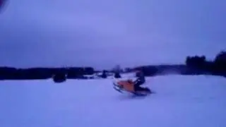 Snowmobile Jump