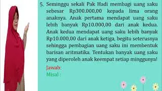 Matematika Kelas VIII: Pola Bilangan Sesi 6 @RetnaFrinaPutri (Semester 1 2021)