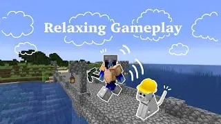 Building Bridges - Minecraft - Relaxing Peaceful Gameplay [No Commentary]