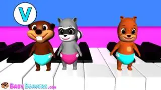 Play the Alphabet On the Piano | Teaching the ABCs to Kids, Alphabet Learning Song, Kinder
