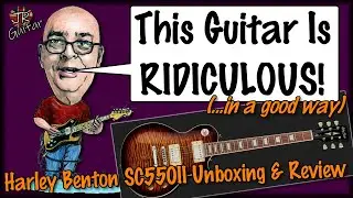 Harley Benton SC550II Unboxing & Review