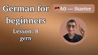 German for beginners A0 - lesson 8