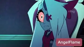 Hazbin Hotel: Alastor vs Vaggie [Full Fight Scene] - (Season 1, Episode 1) || AngelFlame