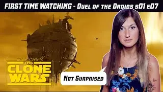 Star Wars: The Clone Wars REACTION - Duel of the Droids S01 E07 | First Time Watching