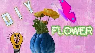 DIY TUTORIAL: How to create a flower vase with teaspoons