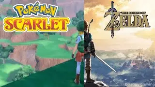 doing botw stuff in pokemon Scarlet + game comparison