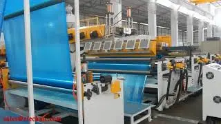 High configuration swimming pool air bubble film machine
