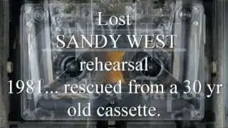 SANDY WEST Lost Tapes