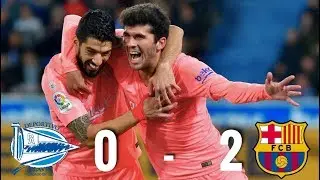 Deportivo Alaves vs Barcelona [0-2], La Liga 2019 - MATCH REVIEW