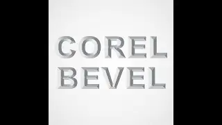 How to use bevel effect on text in Coreldraw Shorts No 134 