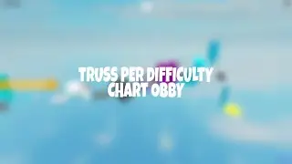 Truss Per Difficulty Chart Obby (1-15)