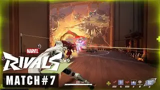MARVEL RIVALS | MATCH 7: CLOSE WIN | MULTIPLAYER GAMEPLAY 4K60FPS