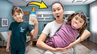 ТОМИКОШ БӨПЕ БОЛЫП КЕТТІ😱👼🏻| ТОМИ ПИКМИ БӨПЕ😂🎀🩷|