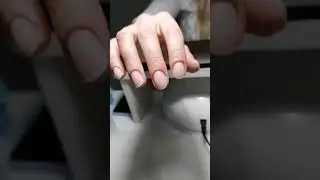 Яркий блестящий маникюр 💖 Комби. Восстановление ноготков.