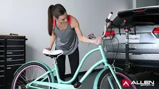 Allen Sports Load Step Through, Suspension and Women's Bikes onto Rear Rack