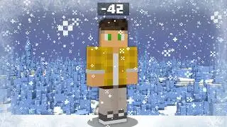 I Survived With the COLDEST Mod in Minecraft