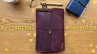 a tour of my journaling ecosystem
