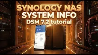 How to Check System Info on Synology NAS | DSM 7.2 Full Guide - Synology NAS Info center