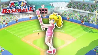 Mario Baseball with a random team
