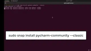 Install PyCharm on Linux ( Ubuntu )