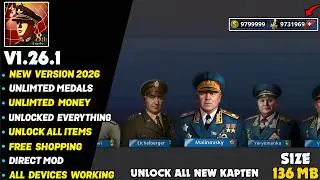 ⚡ UPDATE!! WORLD CONQUEROR 4 MOD APK V 1.26.0 - UNLIMITED MONEY & UNLOCK ALL GENERAL TERBARU 2026