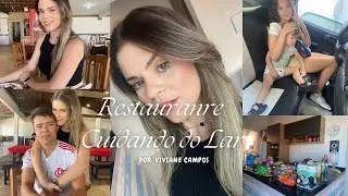VLOG: Feriado , Restaurante , Feira e organização de casa