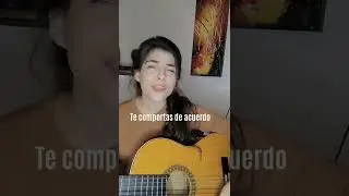 Trátame suavemente (Cover) - Sol Cabrera